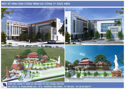 Thiết kế Bệnh viện, đền chùa,...
