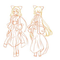 黄昏 立ち絵