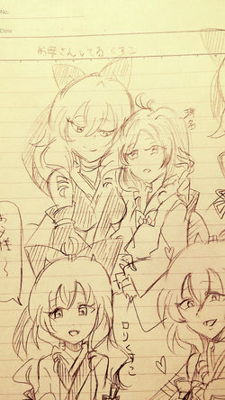 藤原薬子&珠名
