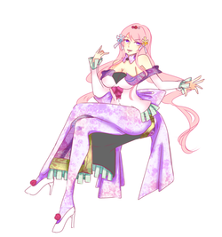 花皇后（かこうごう）　楪 花京（ゆずりは かきょう）