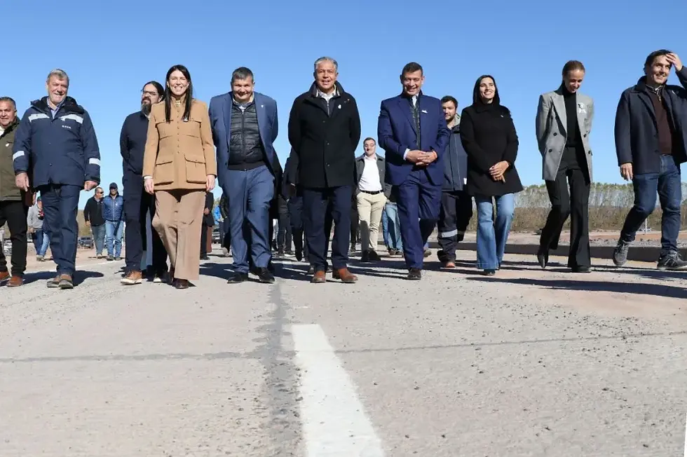 Habilitaron el primer tramo de hormigón