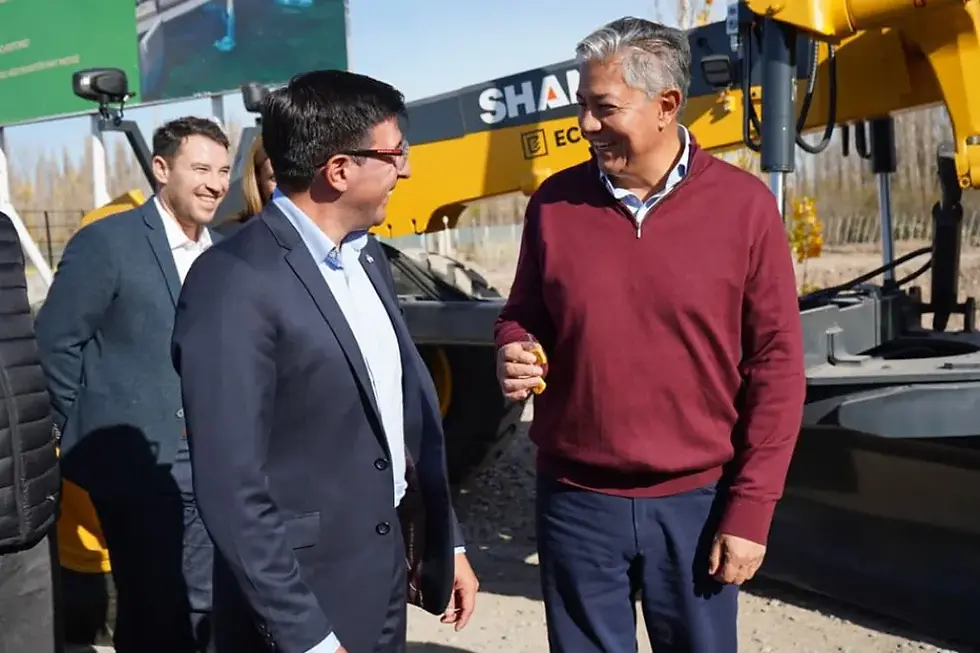 El Gobernador Rolando Figueroa y el Intendente Lucas Paez, un pacto de gobernanza para una ciudad y una provincia que crece a paso firme.
