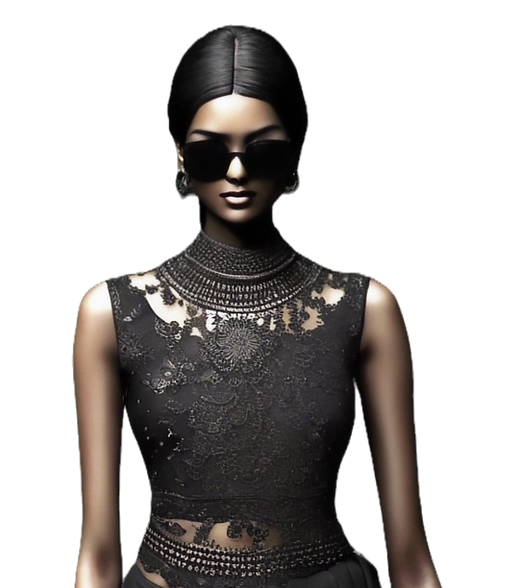 black color with some faded one indian f