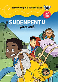 Sudenpentu yöretkellä, Karisto 2025, Teksti Markku Karpio, kuvitus Tiina Konttila