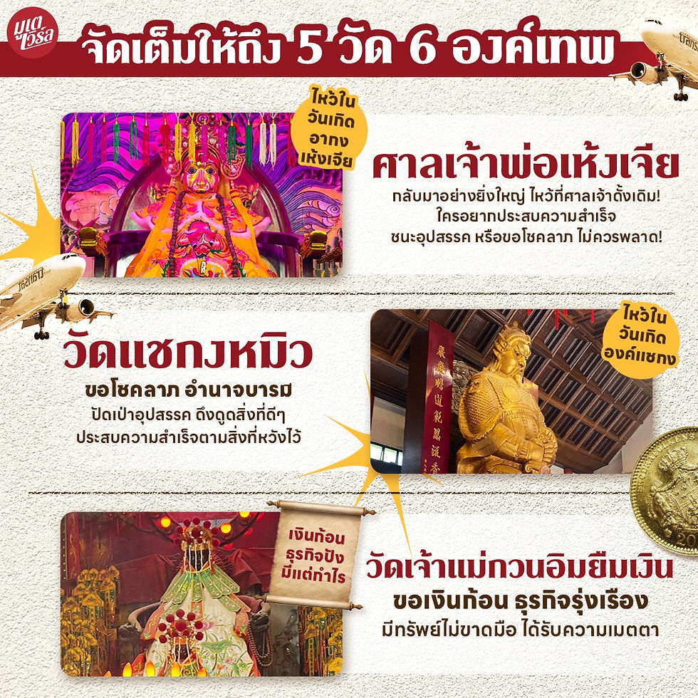 ฝากไหว้ฮ่องกง วันเกิดเทพ องค์เห้งเจีย แชกงหมิว เจ้าแม่กวนอิมยืมเงิน