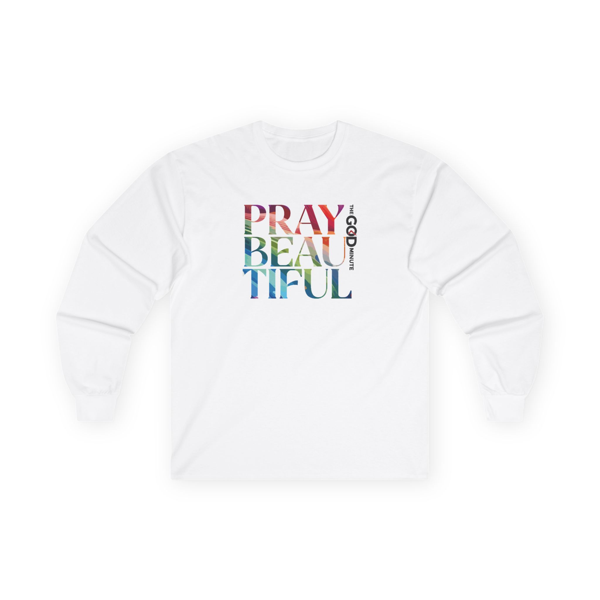 Colorful Pray Beautiful - Unisex Ultra Cotton Long Sleeve Tee