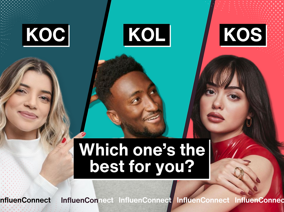 KOL, KOC, and KOS: Key Differences and How to Leverage Them