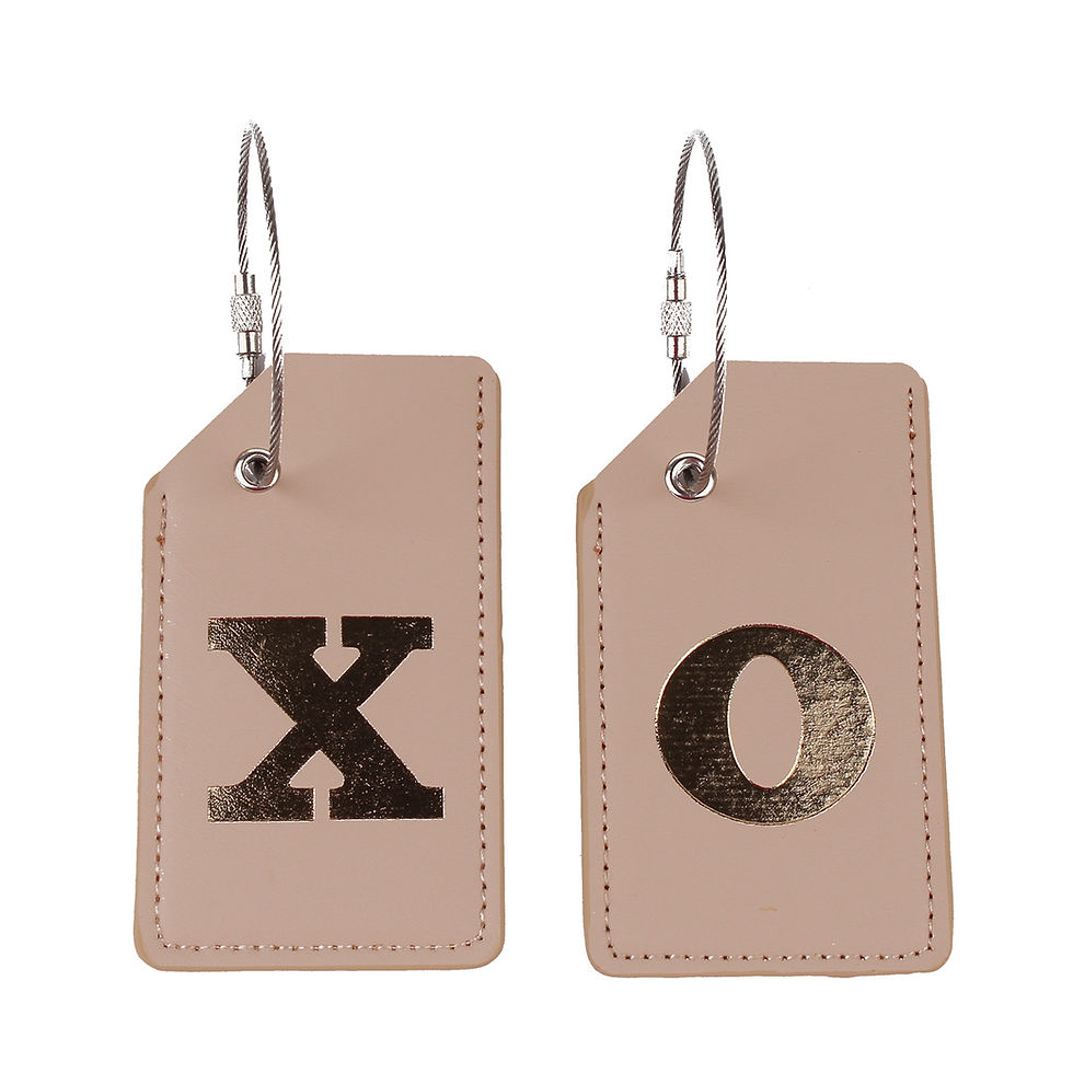 Miniatura: 2024 New Steel Wire Luggage Tag PU Luggage Label 26