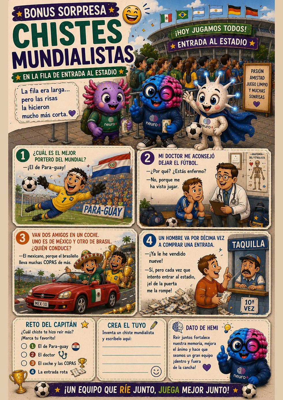 Miniatura: CAMP MUNDIALISTA NEURO+