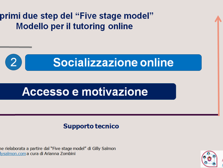 Il tutoring online per step: accesso, motivazione e socializzazione