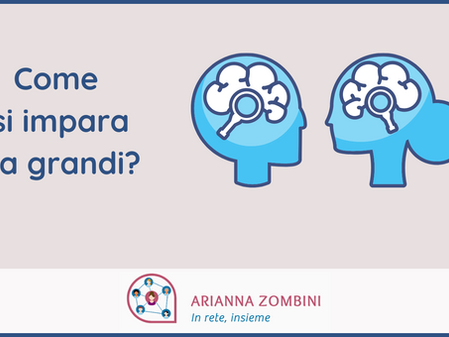 Imparare da grandi