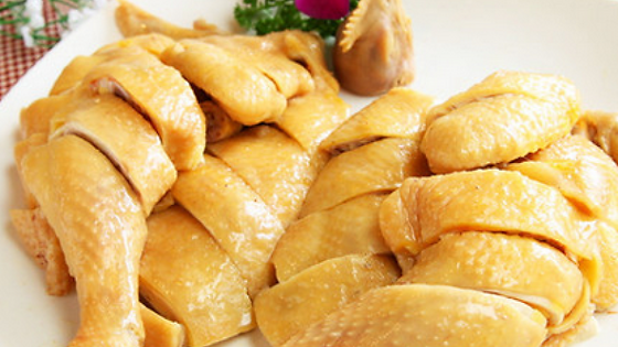 Sliced Cold Corn Feed Chicken