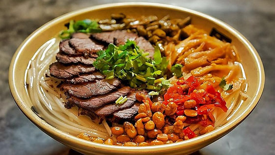 Gui Lin Rice Noodle (Beef+Pork)