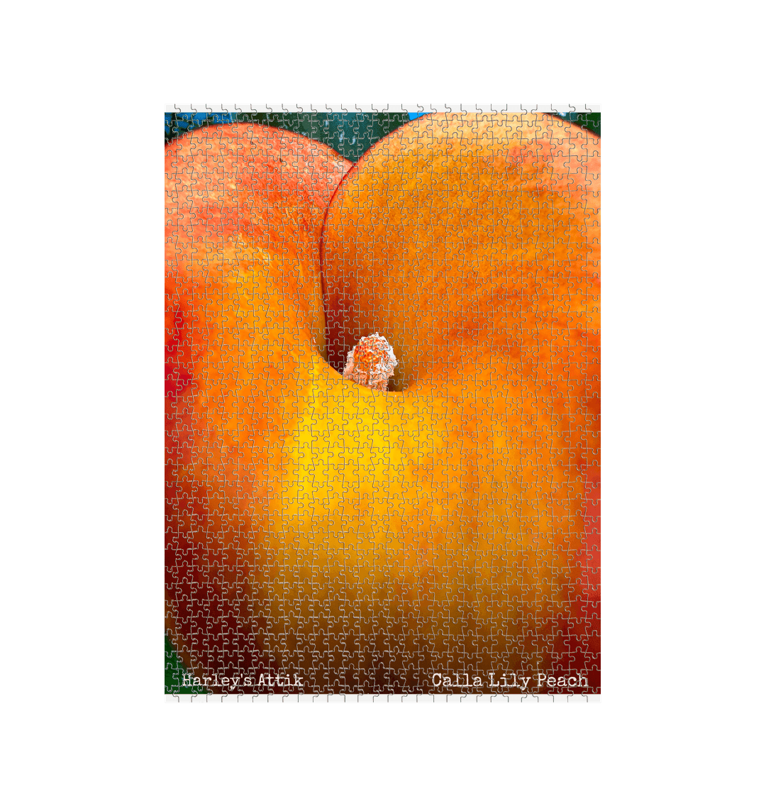 Calla Lily Peach Cosplay  Jigsaw Puzzle