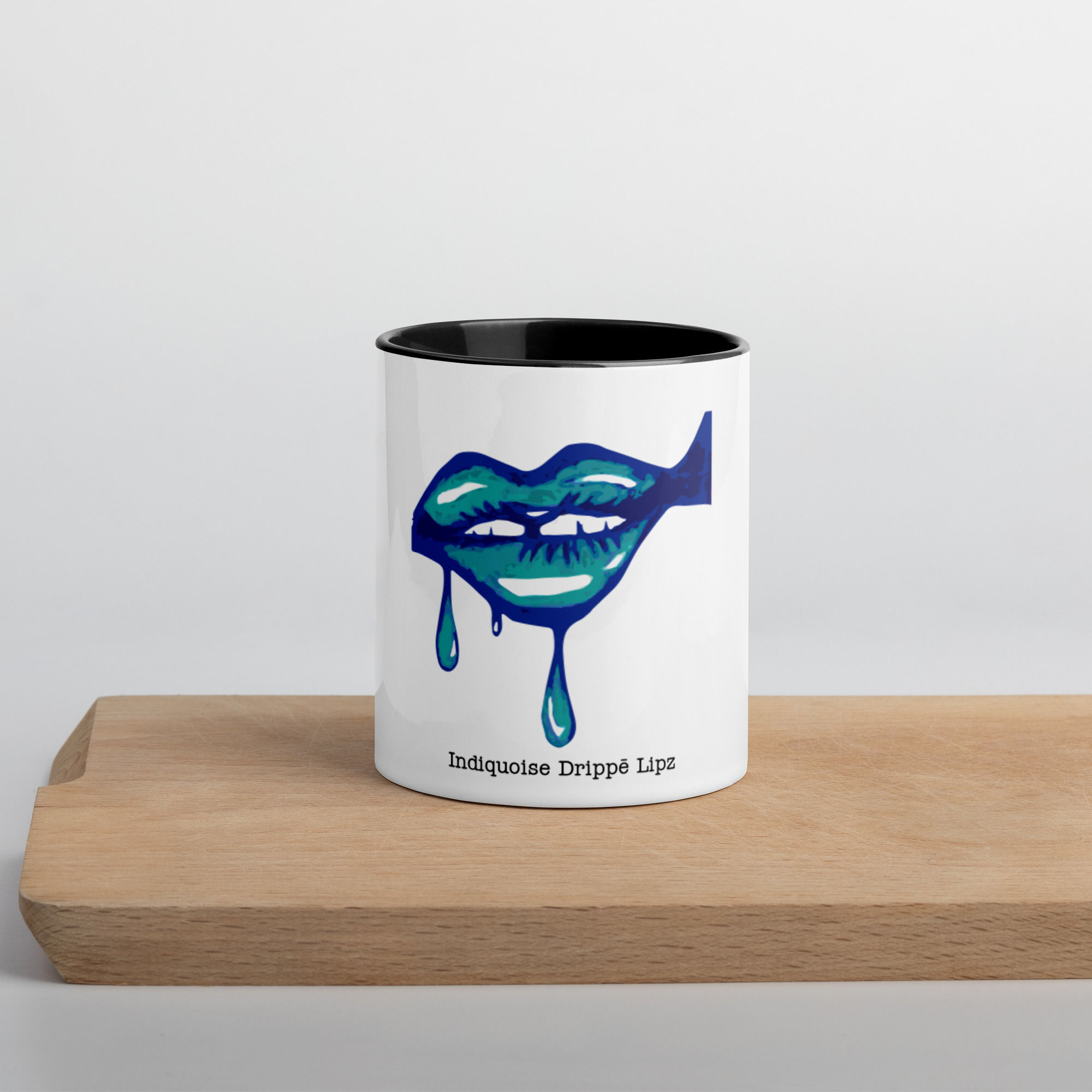 Indiquoise Drippē Lipz Mug | ColourBlock
