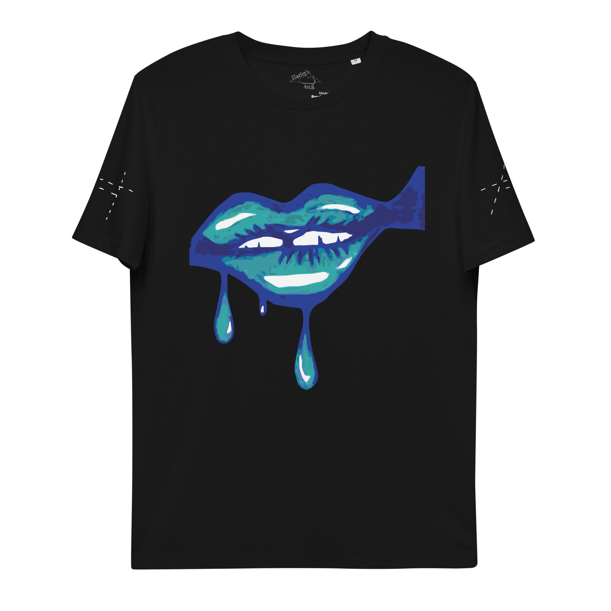 Indiquoise Drippē Lipz Unisex T | Black