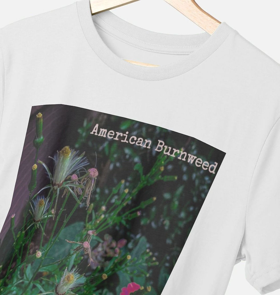Thumbnail: Naked American Burnweed  Dark Edit - Graphic T