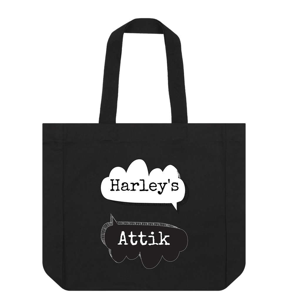 Thumbnail: 4 Ps Black Shopper Tote