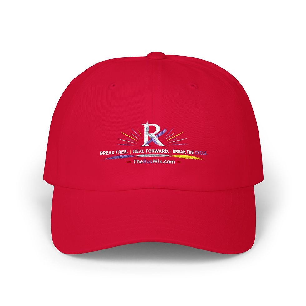 Thumbnail: RusMix Break Grow Lead Dad Hat | Inspirational Adjustable Cap