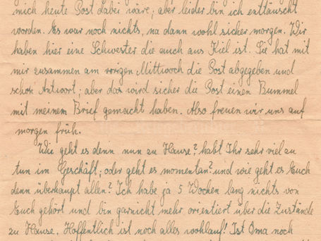 #17- Stört dich Tommy? hoffe es ist noch alles in ordnung!- 29.4.43