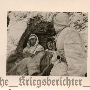 Dug in on Cold Eastern Front 