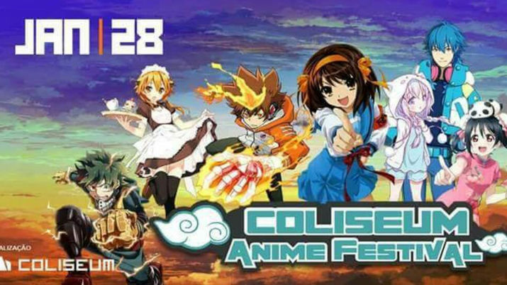 Coliseum Anime Festival um novo evento geek na agenda dos Paulistanos.