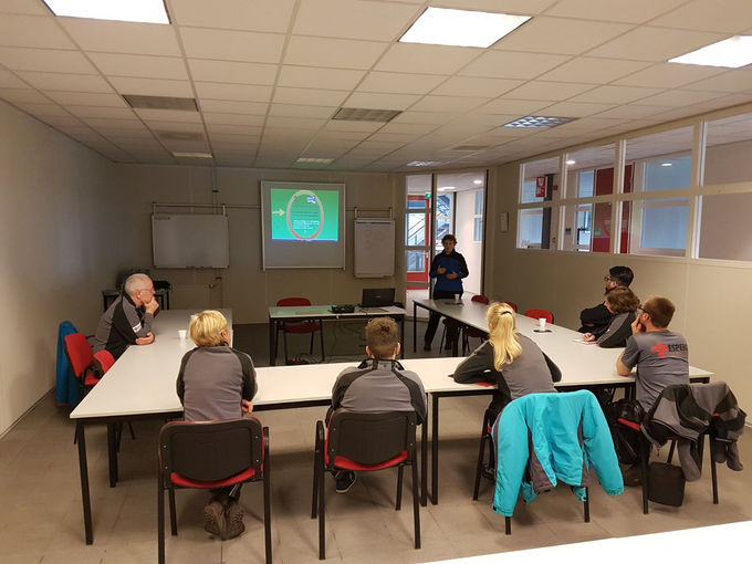 Workshop vlakte met Espero Rescue Dogs
