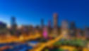 Chicago skyline at night