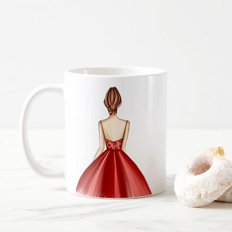 Mug: Little Red Dress | Camih