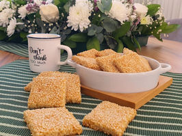 מתכון מנצח ובכלום עבודה עוגיות שומשומיות קריספיות והכי טעימות - נועם זיגדון