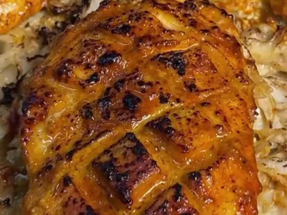 ארוחה בהופ-הופ טאק-טאק חזה עוף צלוי על כרוב אין אחד שלא יאהב - השף דוד גדג'