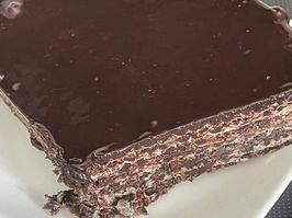 קלה וממכרת עוגת חלבה ושוקולד בטעם של פעם שכולם אוהבים - צביה אורן