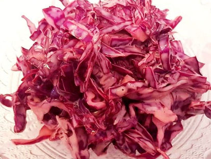 סלט כרוב אדום כמו בסופר - זיוה כהן