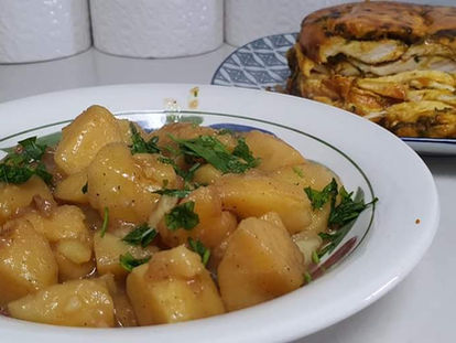 חזה עוף בתנור ותפוח אדמה מושחם - נועם זיגדון