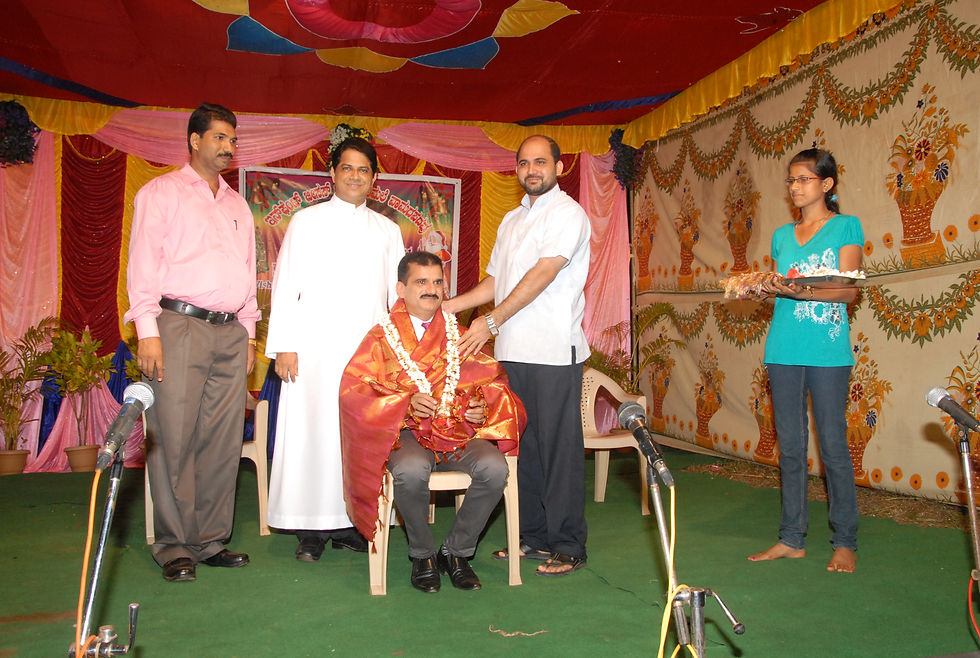 Felicitation for T3 builder