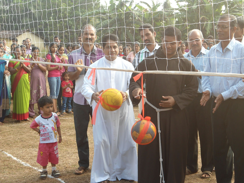 Inauguration by Deacon Walter Dsouza
