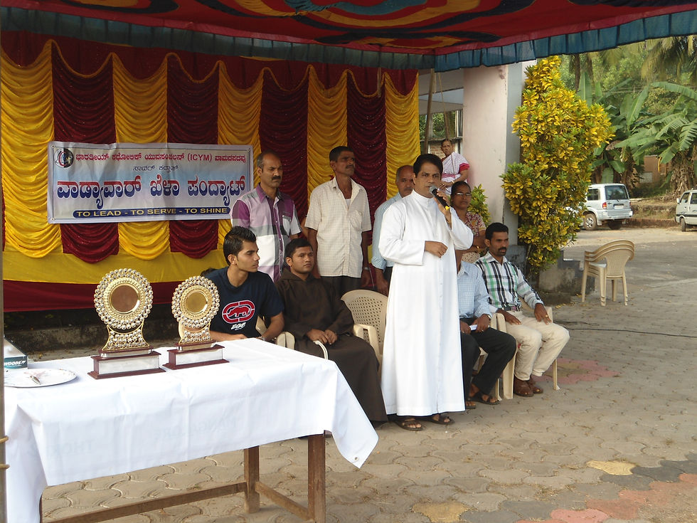 Parish priest's speech