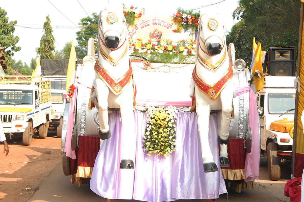 Eucharistic Procession - Chariot