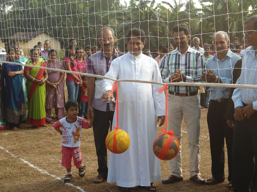 Inauguration by Parish Priest