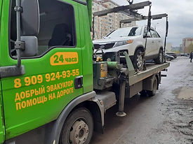 перевозка внедорожника на эвакуаторе