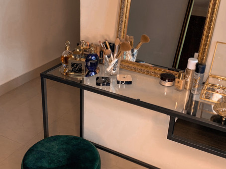 I want to show off my dressing table