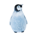 Watercolor Penguin 2