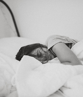 Woman in Bed