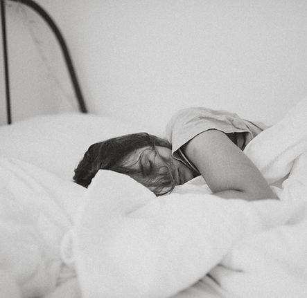 Sleeping Woman Resting