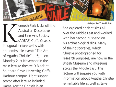 ADFAS Coffs Coast special introductory talk