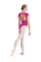 Boat Neck Open Back Cap Sleeve Leo - Element