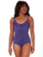 Carrara Cami Leotard - Skipper Blue