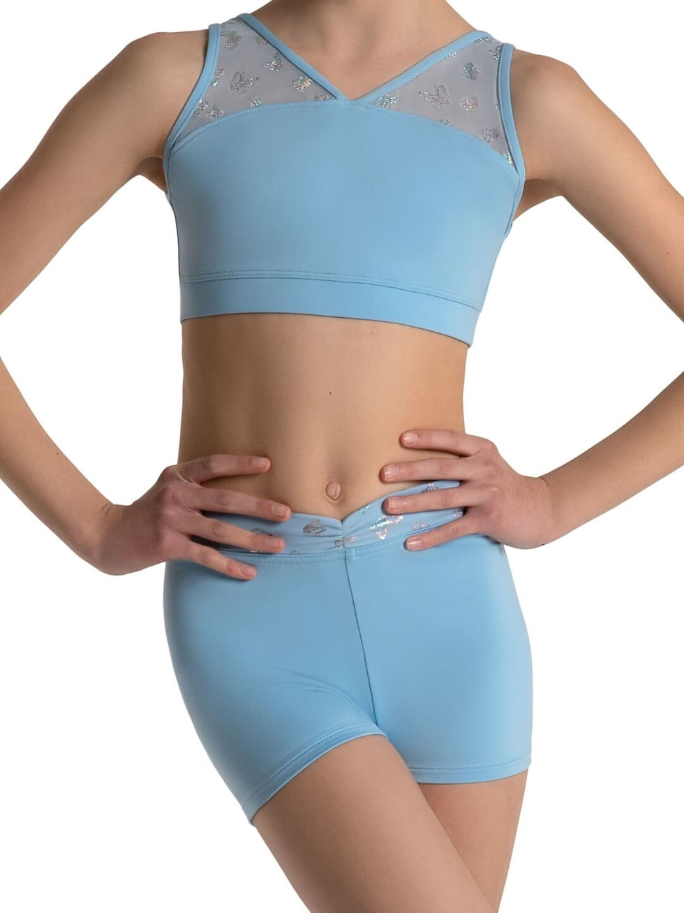 Rosy Boy Short - Light Blue