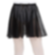 Pull On Skirt - Black N1417c