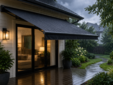 Rainy Season Readiness: How a Quality Awning Safeguards Your Home.